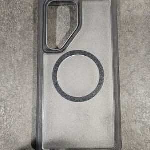 Transparent Black Phone Case